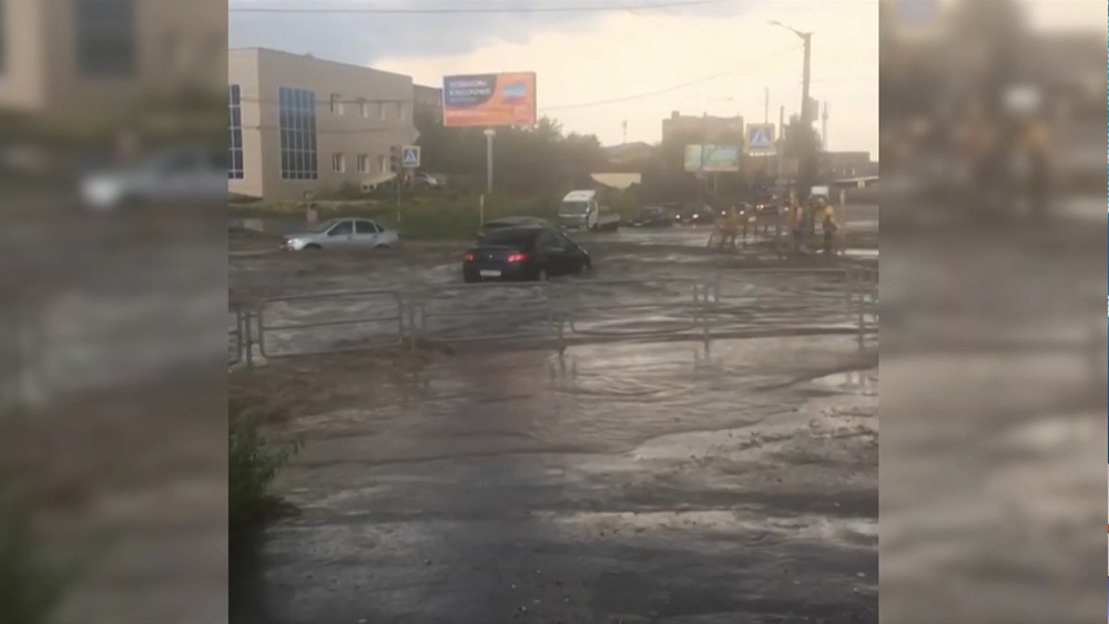 Южный Урал затопило после дождя