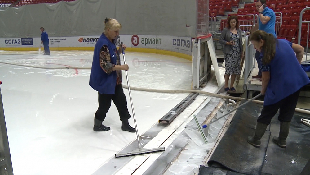 Ледовая арена «Трактор» готовится к сезону