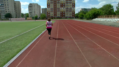 Руководитель благотворительного фонда сдает нормы ГТО