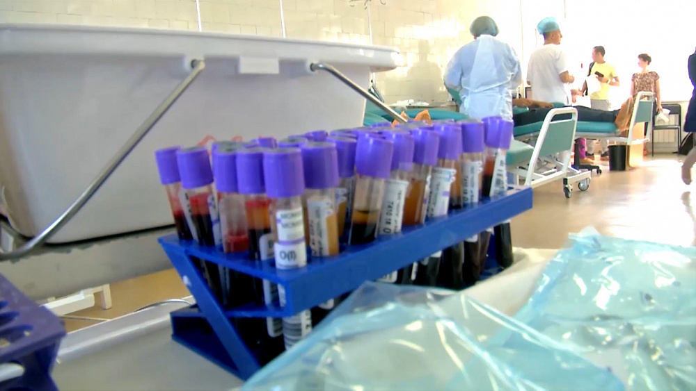 Донор в первый раз