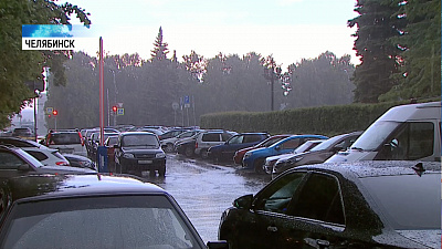 Южноуральцы пожаловались на град