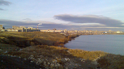 Магнитогорский металлургический комбинат возвел дамбу