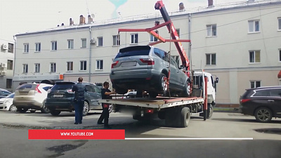 Эвакуация машин