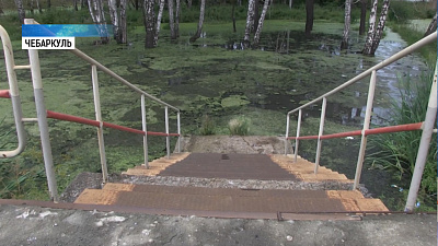 Новый коллектор строят в военном городке