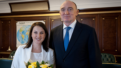 Борис Дубровский и Ирина Слуцкая обсудили проекты ЗОЖ