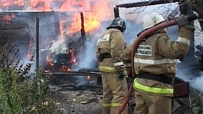 Пожар в Чебаркуле