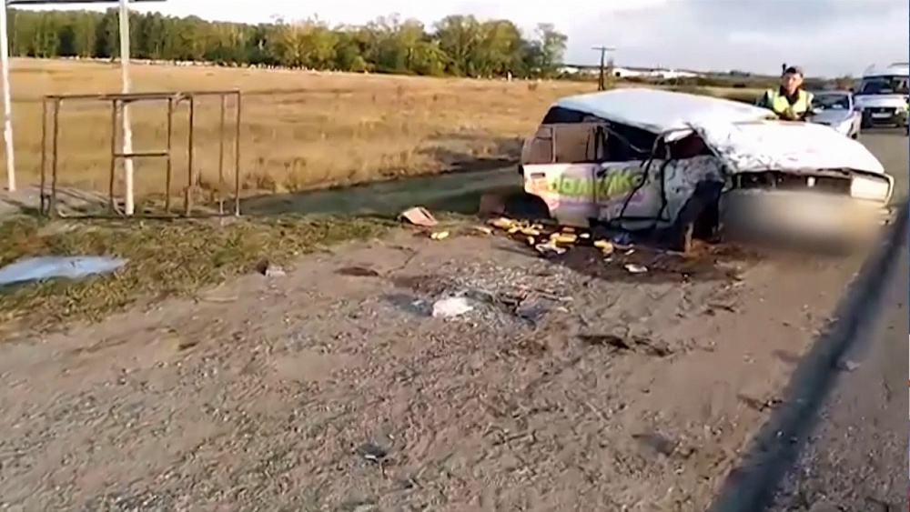 Груженая кукурузой «четверка» перевернулась на границе