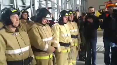 Автопарк пожарной части в поселке Красногорский пополнился новой техникой