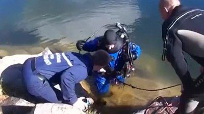 Труп был обнаружен спасателями на территории карьера в Металлургическом районе