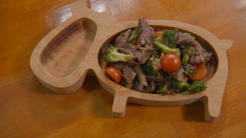 Говядина в устричном соусе