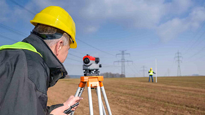 Разбивка участка