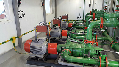 Воду из Смолино начали перекачивать в Курочкино