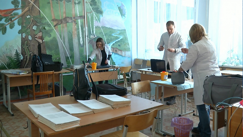 Врачи детской областной больницы выехали в Саккулово