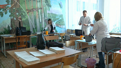 Врачи детской областной больницы выехали в Саккулово