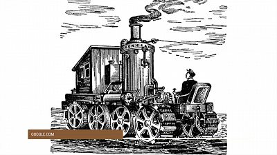 Вагон с бесконечными рельсами