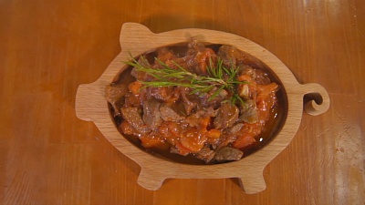 Венгерский гуляш со сладким перцем