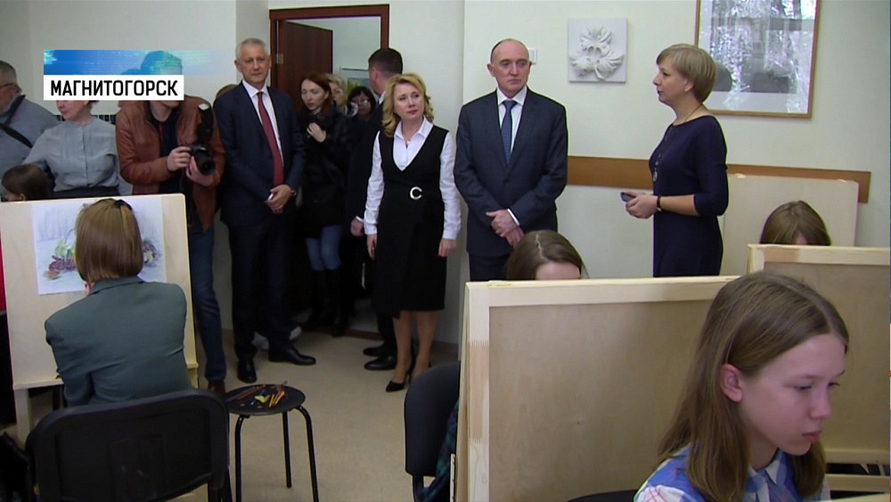 Школу в Магнитогорске проинспектировал Борис Дубровский