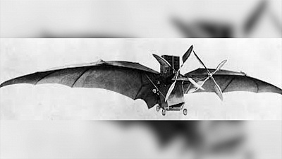 Первый полет на самодвижущемся пилотируемом аппарате