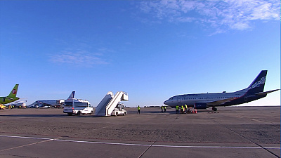 Шквалистый ветер бушует на Урале