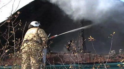 Серьезный пожар испугал сегодня жителей Златоуста