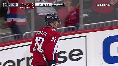 Форвард «Вашингтон Кэпиталз» Евгений Кузнецов набрал 4 очка в матче против «Вегас» Форвард «Вашингтон Кэпиталз» Евгений Кузнецов набрал 4 очка в матче против «Вегас»