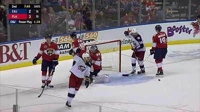 4 очка Артемия Панарина помогли «Коламбусу» обыграть «Флориду»