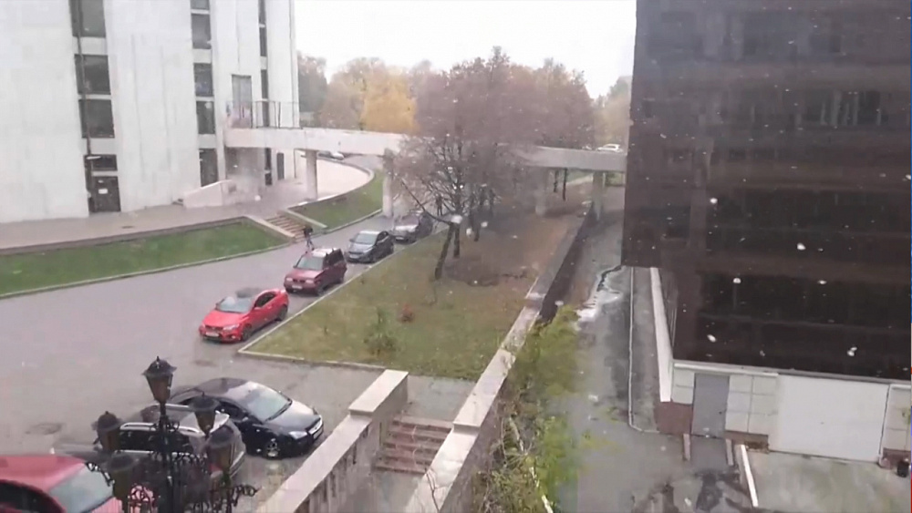 На Южном Урале выпал снег