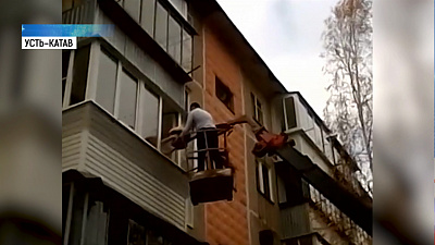 Южноуралец сделал предложение необычным способом