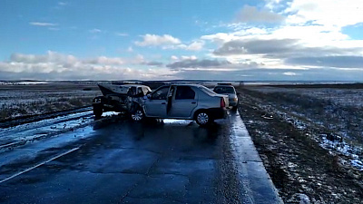 Последствия ДТП в Чебаркульском районе попали на видео