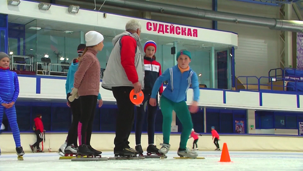 Спорт с пеленок – конькобежный спорт