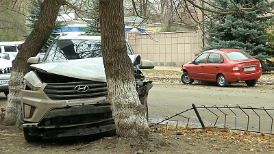 Последствия массового ДТП в центре Челябинска попали на видео 