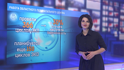 Работа областного перинатального центра