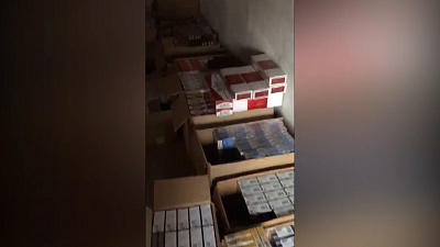 90 тысяч пачек «паленых» сигарет челябинец прятал в гараже