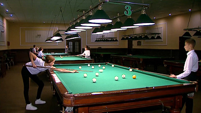 Спорт с пеленок – бильярд