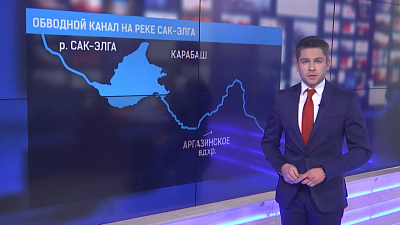 Обводной канал на реке Сак-элга