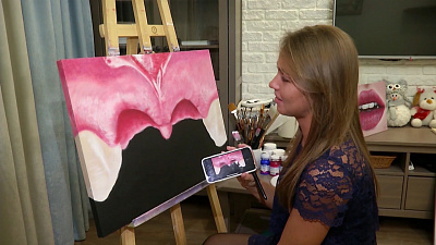 Рисующий стоматолог