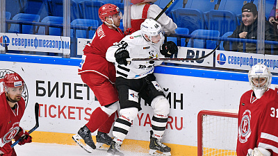 «Трактор» в овертайме вырвал победу у «Витязя», Стоа оформил дубль 