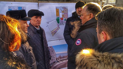 Уральский полпред Николай Цуканов осмотрел объекты к саммитам ШОС и БРИКС