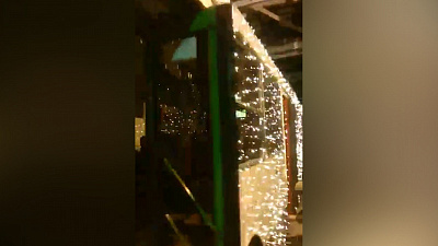 Новогодние троллейбусы и трамваи вышли на линию