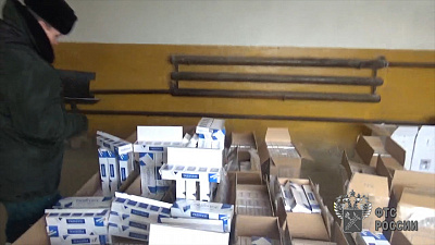 Таможенники задержали 60 тысяч пачек нелегальных сигарет из Казахстана
