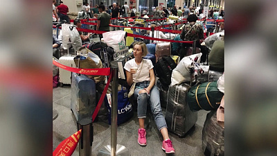 Российские туристы застряли на Хайнане