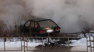 ДТП лишило тепла и горячей воды 13 домов