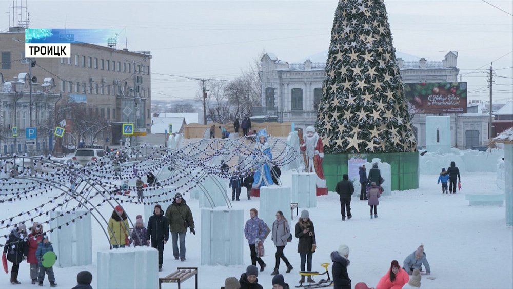 В Троицке реконструируют центральную площадь