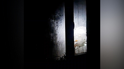 Новое рекламное табло «Ашана» мешает спать жителям домов поблизости