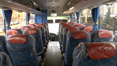 В Челябинск приехали первые экоавтобусы