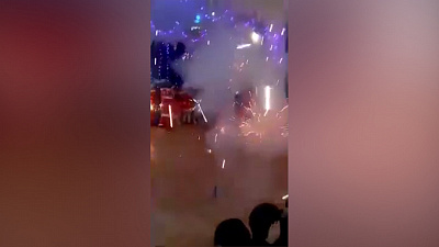 Фейерверк в детском саду чуть не стал причиной детских травм