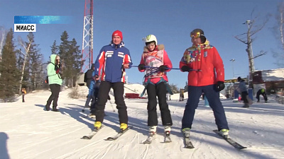 Исполнилась мечта 21-летней лыжницы с ДЦП