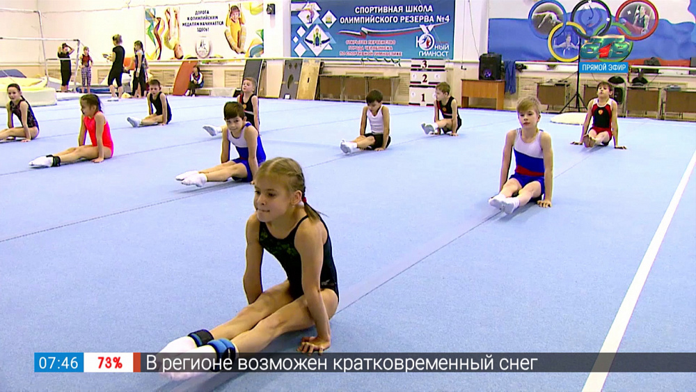 Спорт с пеленок — спортивная гимнастика