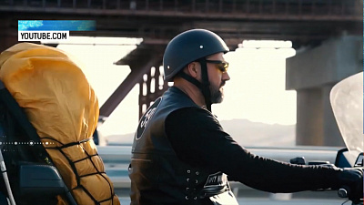 Челябинский батюшка проехал на байке 12 городов