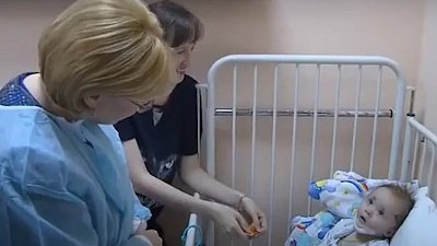 11-месячный Ваня Фокин переведен из реанимации в обычную палату